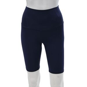 Define Your Inspiration Womens Biker Shorts Blue Polyester Spandex Size XS